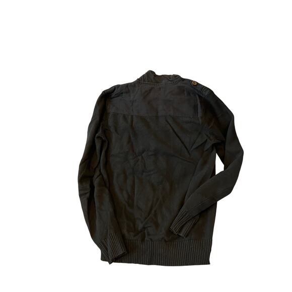 Truth Substance Common Sense Knit Bomber Mens M - Picture 2 of 4